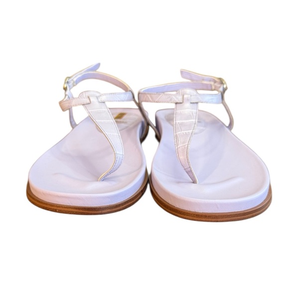 Sam Edelman Naomi sandals crocodile-embossed leather finish Women’s Size 8 M - Picture 4 of 9